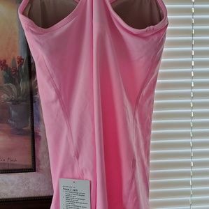 Power y lulu lemon tank top pink